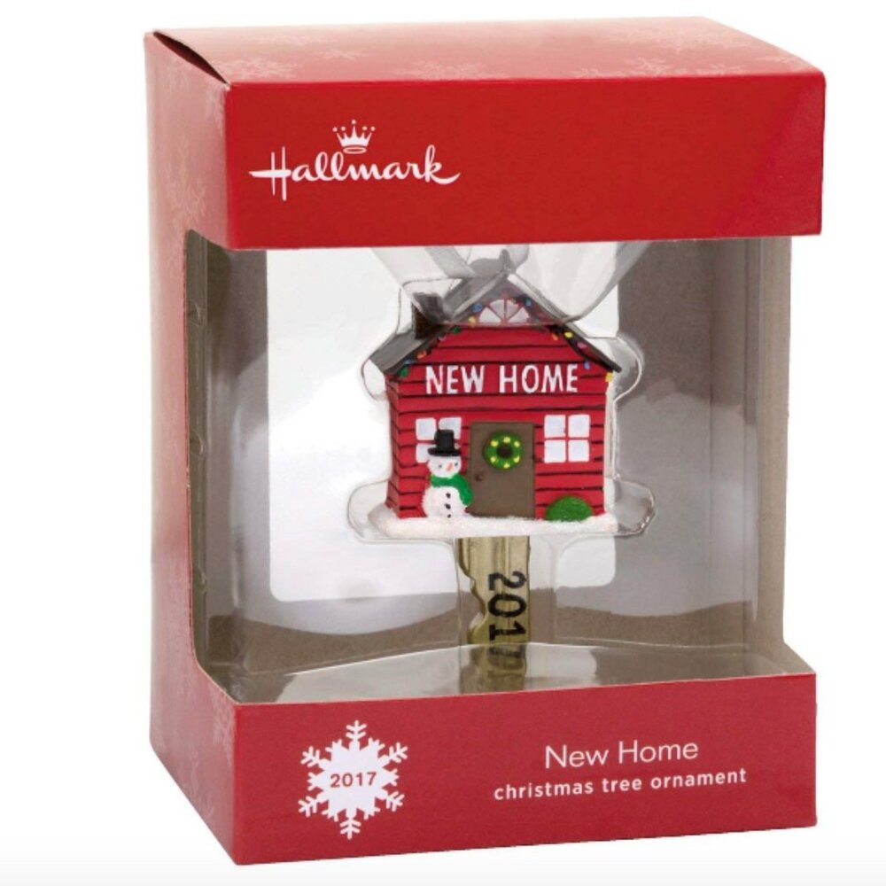 Hallmark 2017 New Home Key Christmas Tree Ornament